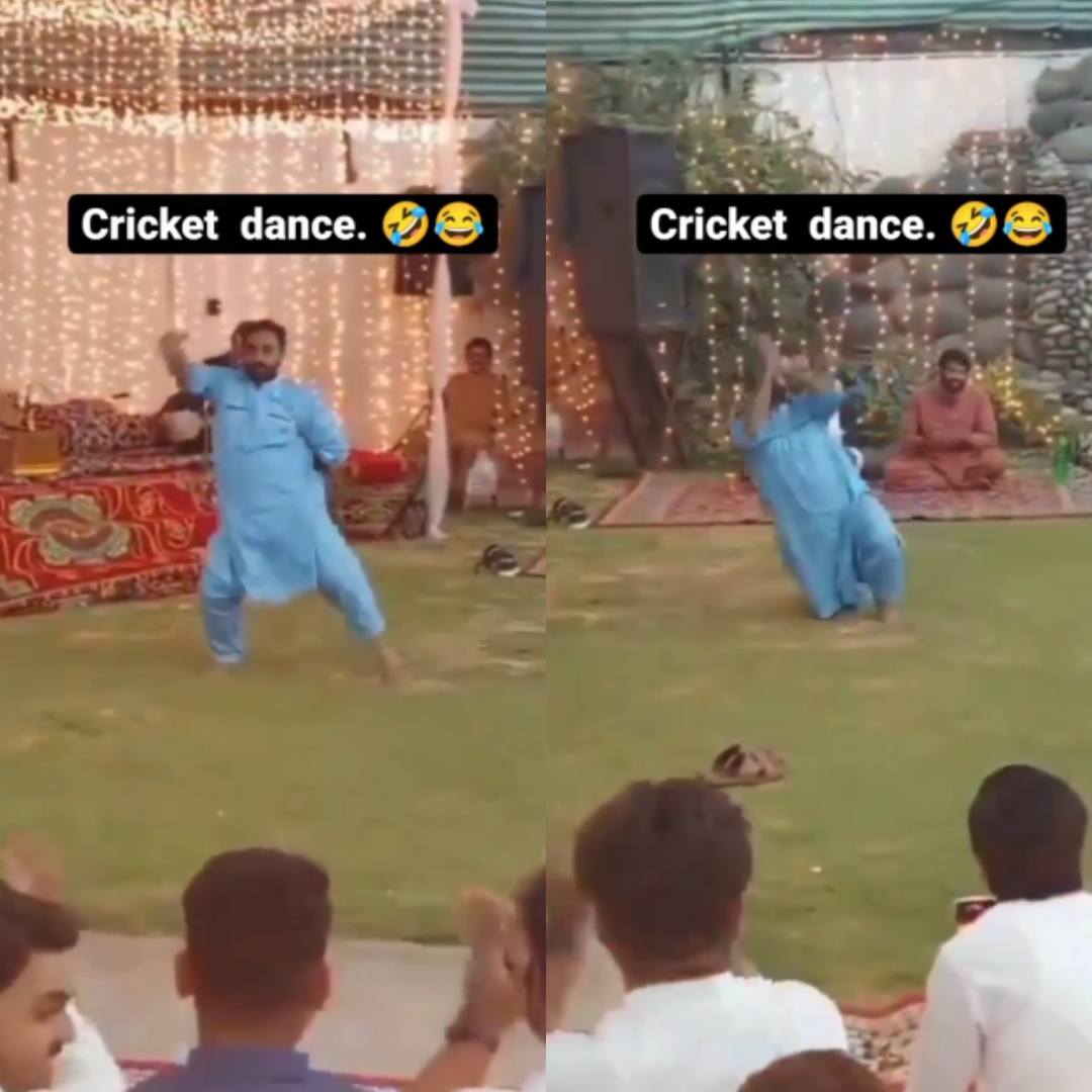 Cricket Dance Viral Cricket Enthusiast Adds Dance Flavor To Bat And